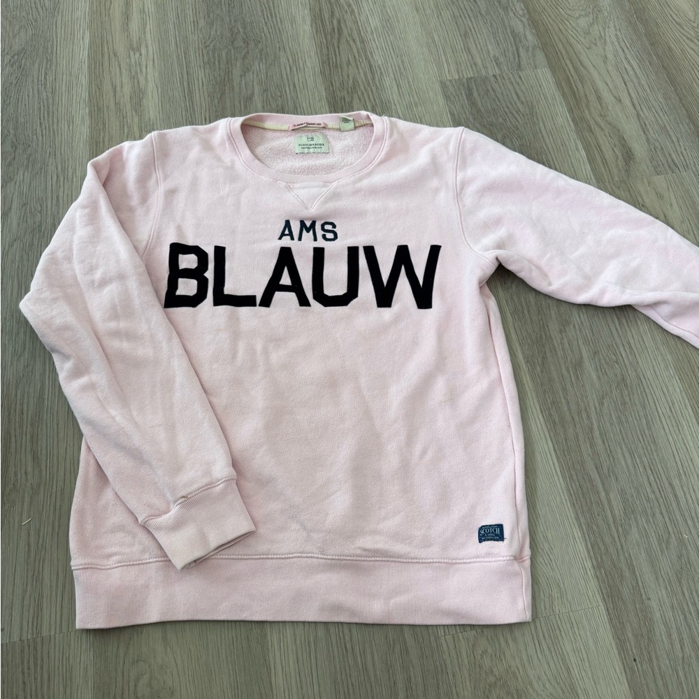 Scotch & Soda Light Pink Sweatshirt